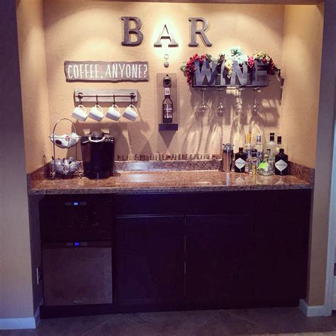 There are several bar cabinet ideas for all those of you who don't have the space for a large bar for coffee and wine places. Here are 30 brilliant coffee station ideas for creating a ...