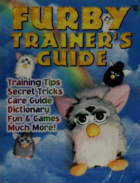 Furby Trainers Guide Book Official Furby Wiki Fandom