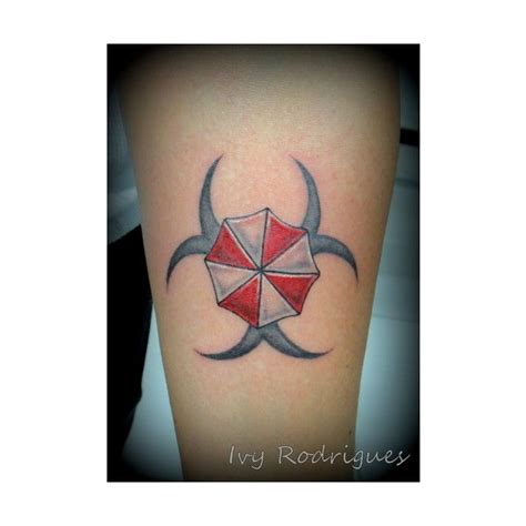 Umbrella Corp Tattoo Resident Evil Tattoo Ivyrodrigues Resident