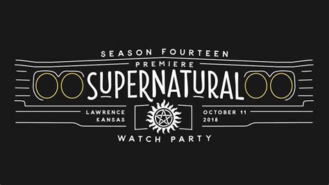 Invitation Supernatural Season 14 Premiere Party And Fundraiser In