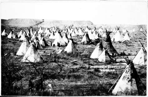 Northern Cheyenne Village At Fort Laramie Kansas Memory Kansas