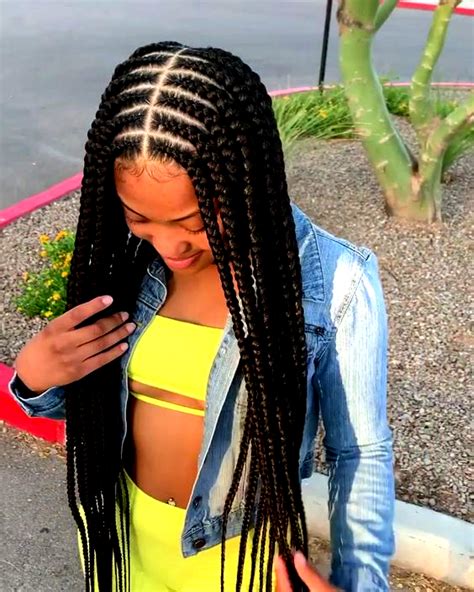 10 Cornrows With Middle Part FASHIONBLOG