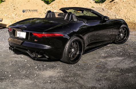 Jaguar F Type Black Convertible