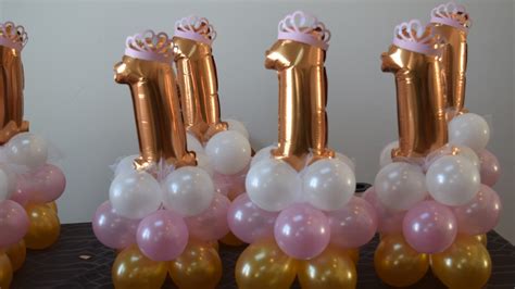 Happy birthday decoration foil balloons boy set ~ 25pcs. 1st birthday princess party balloon decoration centerpiece ...
