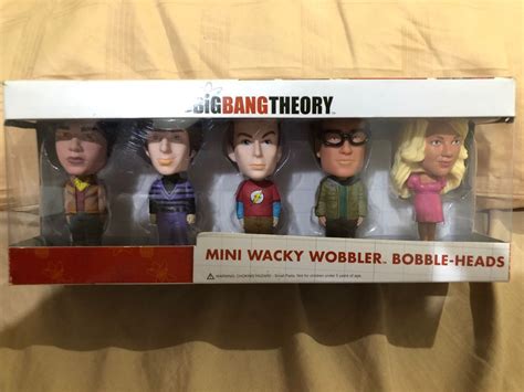 The Big Bang Theory Mini Wacky Wobbler Bobble Heads Hobbies And Toys