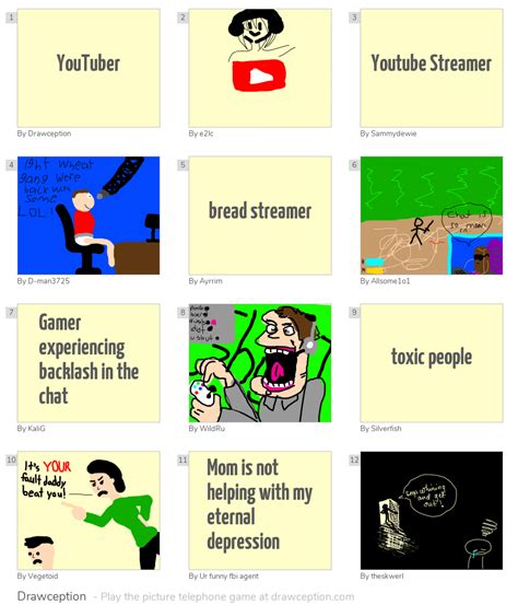 Youtuber Drawception