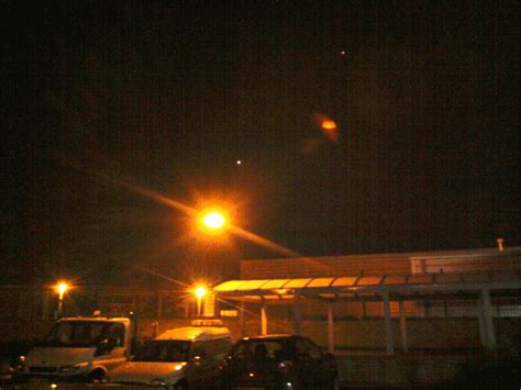 The Vike Factor Orange Colored Lights Spotted In The Sky Floating Over
