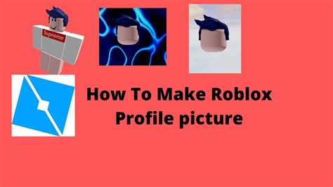 How To Make Roblox Profile Picture For Free Youtube