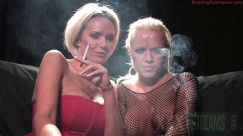 Mistress Lucy Zara And Mistress Frankie Smoking Dominationov