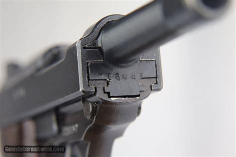 Rare Zero Series Nazi Walther P38 Ac 45 1945 9mm