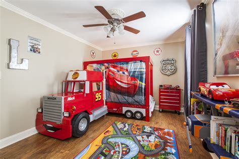 Ever since colin was born the boys have shared rooms, and it's been interesting to say the least. Disney CARS Mack Truck Toddler Bed. | Kid beds, Room ...