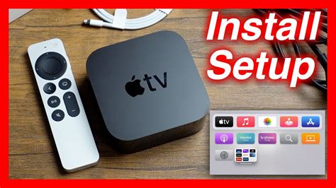 How Install And Connect Apple Tv 4k And How To Set Up Apple Tv 4k Youtube