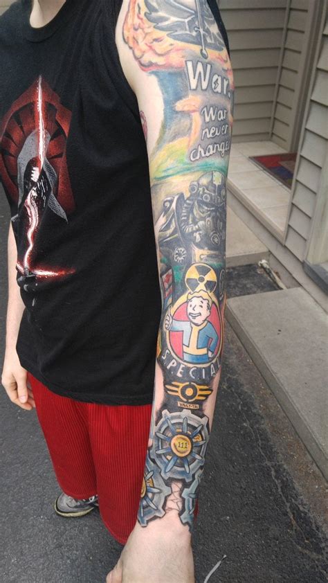 Finished Most Of My Fallout Tattoo Fallout