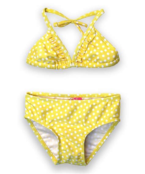 Yellow Poka Dotted Bikini Yellow Polka Dot Bikini Bikinis Bikinis Cute