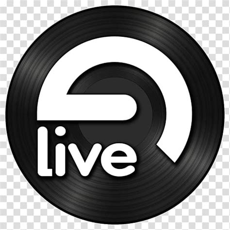 Ableton Live V Ableton Live Logo White Vinyl Transparent Background