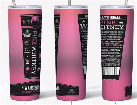 Pink Whitney Label Printable