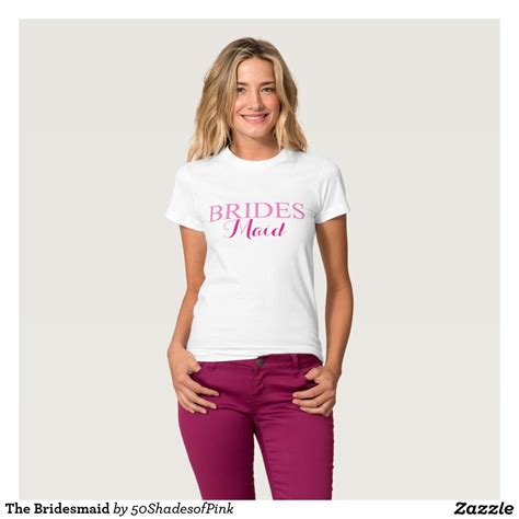 The Bridesmaid T Shirt Love T Shirt Shirt Style American Apparel Chemise Fashion Gold Tees