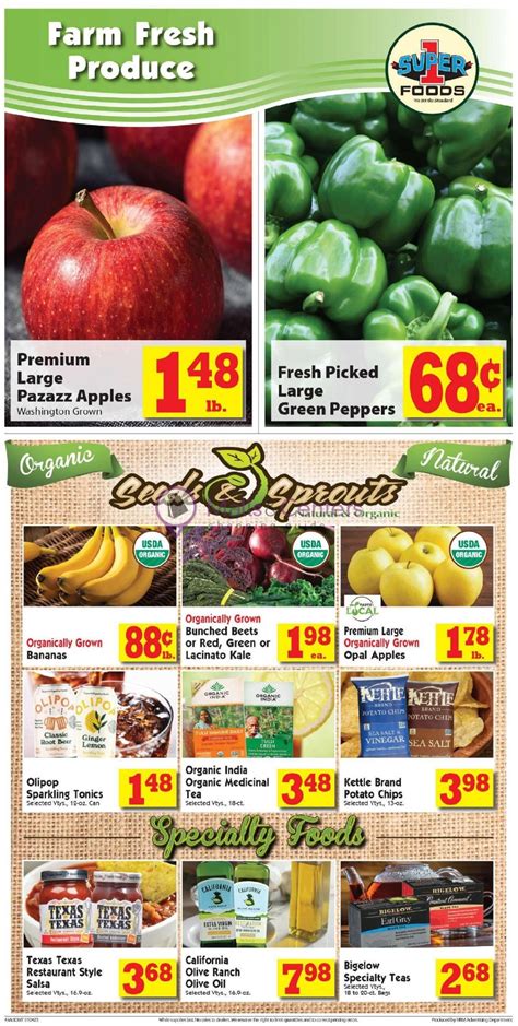 Super 1 Foods Weekly Ad Valid From 01042023 To 01102023 Mallscenters