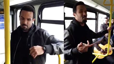 Craig David Just Hopped On A Random Bus And Played 7 Days Cool