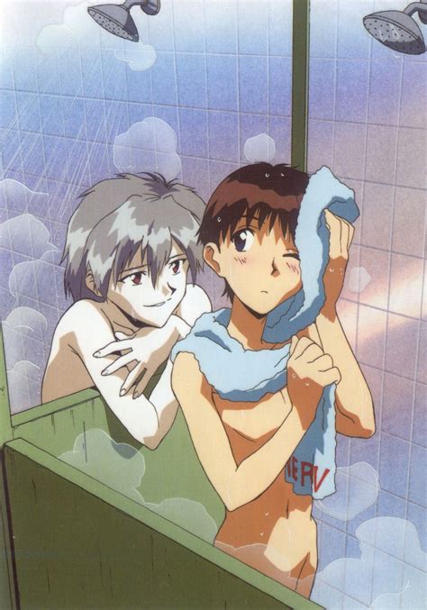 Ikari Shinji And Nagisa Kaworu Neon Genesis Evangelion