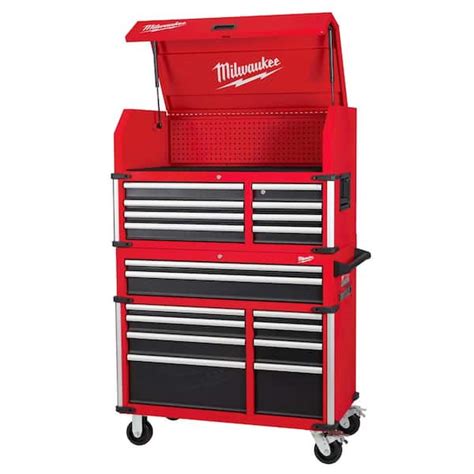 Reviews For Milwaukee 41 In W X 22 In D 18 Drawer Heavy Duty Tool