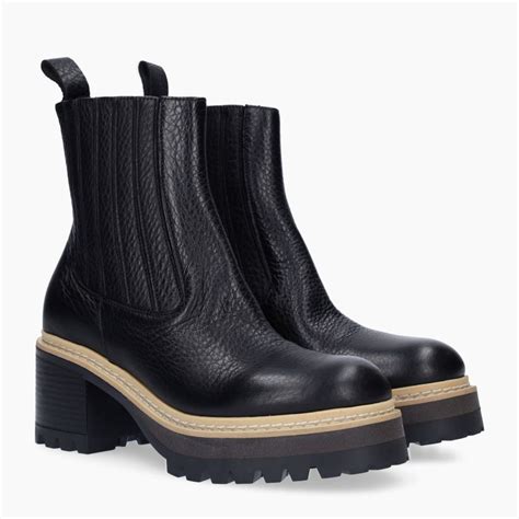 Laura Bellariva Chelsea Boots Donna Black 8155 Nero I22