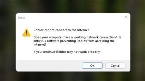 How To Fix Roblox Cannot Connect To The Internet Error Windows 11 10