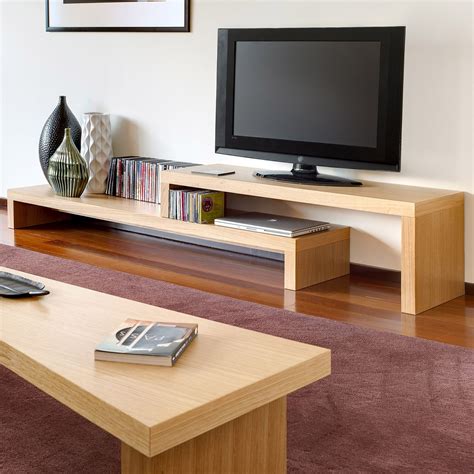 Cliff Tv Table Oak Achica Tv Furniture Wooden Tv Stands