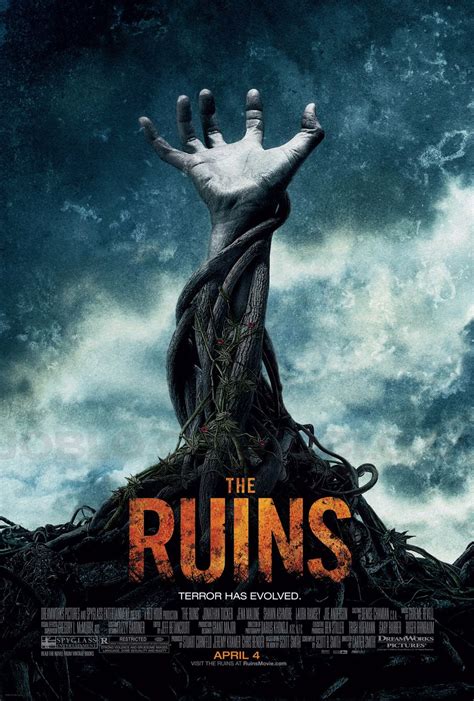 Amzn.to/zdrws5 don't miss the hottest new trailers the ruins is a 2008 movie about a group of young tourists on vacation in mexico who unwittingly stumble upon a cursed ground. The Ruins (#2 of 5): Extra Large Movie Poster Image - IMP ...