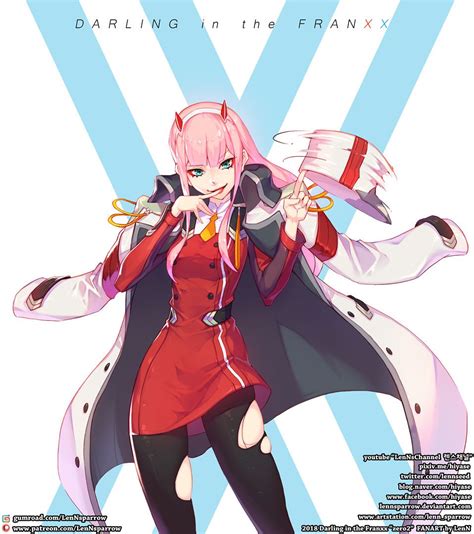 Artstation Darling In The Franxx Zerotwo Gumroad Special Package