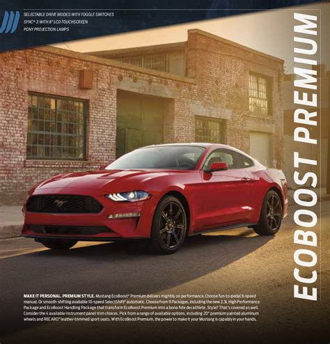 Race Red 2020 Ford Mustang Ecoboost Fastback