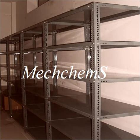 Warehouse Slotted Angle Rack At 2000 00 INR In Mumbai Mechchems Steel