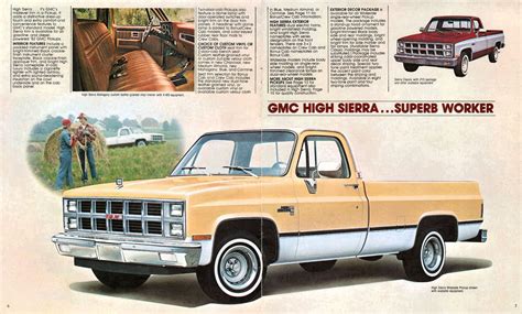 1982 Gmc Pickups Brochure