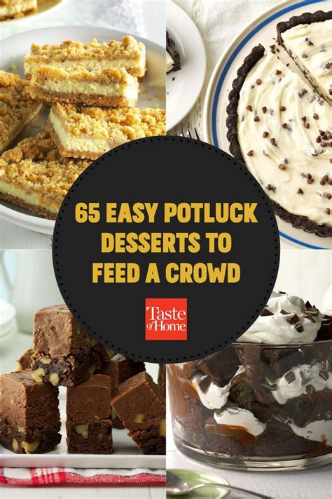 65 Potluck Desserts So Good Youll Bring Home An Empty Dish Potluck