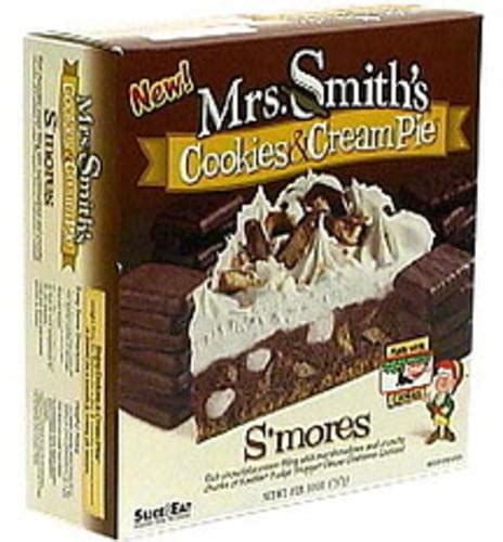 Mrs Smiths Cookies And Cream Pie Smores 26 Oz Nutrition Information