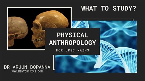 Physical Biological Anthropology Upsc Mains Youtube
