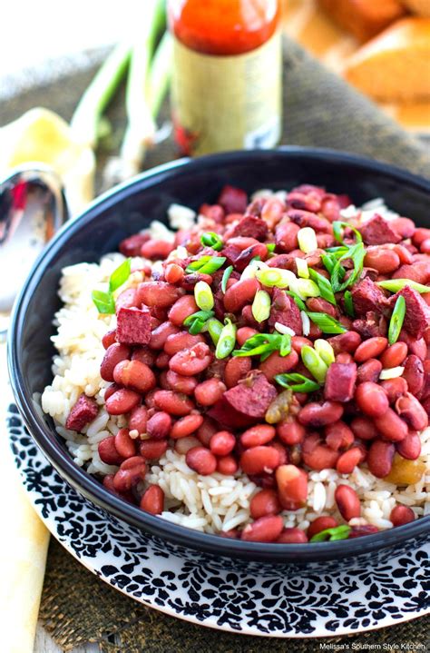 These red beans and rice are served everywhere in new orleans on mondays. Traditionally made on Mondays, Red Beans and Rice turns a ...