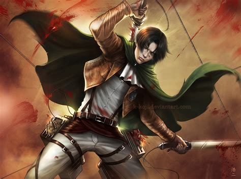 Shingeki no kyojin (aot) levi ackerman art abstract poster canvas art poster and wall art picture print modern family bedroom decor posters 12x18inch(30x45cm) $15.00 $ 15. SnK: Captain Levi by K-Koji on DeviantArt