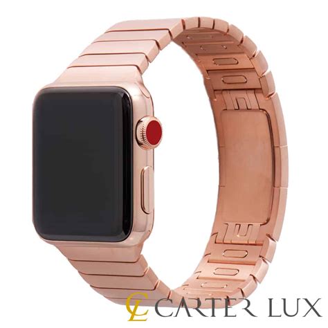 But, yes, rose gold/black strap would go quite nicely together as a men's watch. Rose Gold Apple Watch Series 3 Genuine Link Bracelet ...