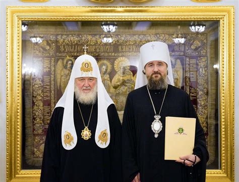 His Holiness Patriarch Kirill Received The Head Of The Affairs Of The