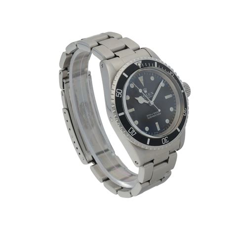 Rolex Submariner Ref 5513 Stainless Steel Wristwatch With Helium