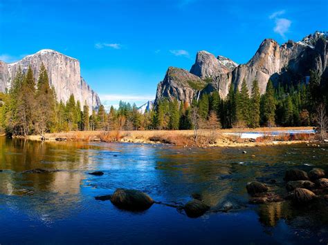 Download Wallpaper 1280x960 River Mountain Landscape Standard 43 Hd