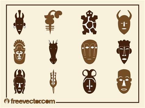 For cultural and historical reasons. African Designs Set Vector Art & Graphics | freevector.com