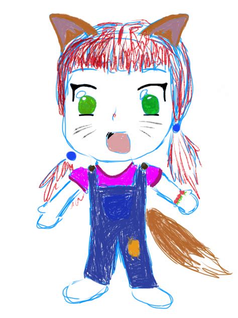 Chibi Fox Girl By Auroraofcha0s On Deviantart
