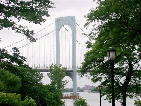 Bronx Whitestone Bridge Queens Nyc Nyc George Washington Bridge