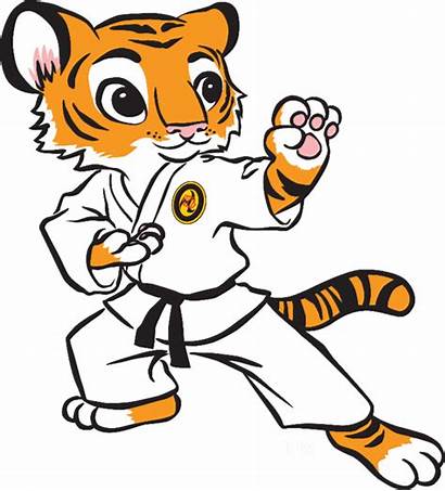 Karate Tiger Clipart Martial Arts Kid Kwon