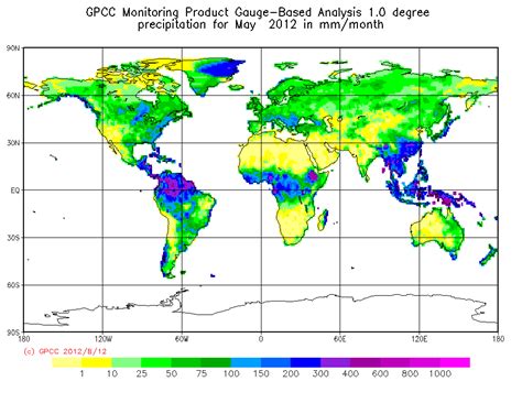 Gpcc Global Precipitation Climatology Centre Climate Data Guide