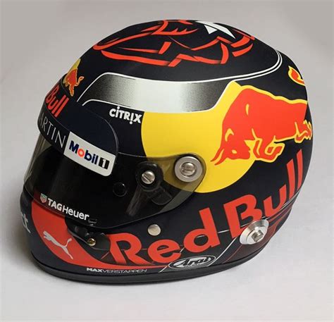 Max verstappen helmet v 1.0a. Signed Red Bull Racing - Formula One - Max Verstappen ...