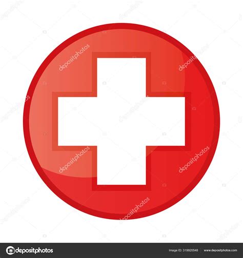 Cross Red Hospital Medical Vector Sign Symbol Medical Cross Isolated