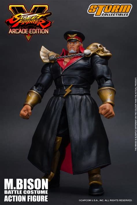 Street Fighter V M Bison Arcade Edition 112 Scale Figure By Storm